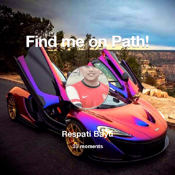 Respatibayu95's tweet photo. I've shared 33 memories with my friends on #Path - see them now at http://t.co/XHuWjOinHv! #thepersonalnetwork http://t.co/O9d31Lk89e