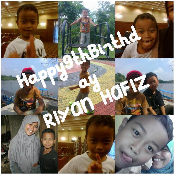 #Happy9thBirthday RIYAN HAFIZ!! ♥♡