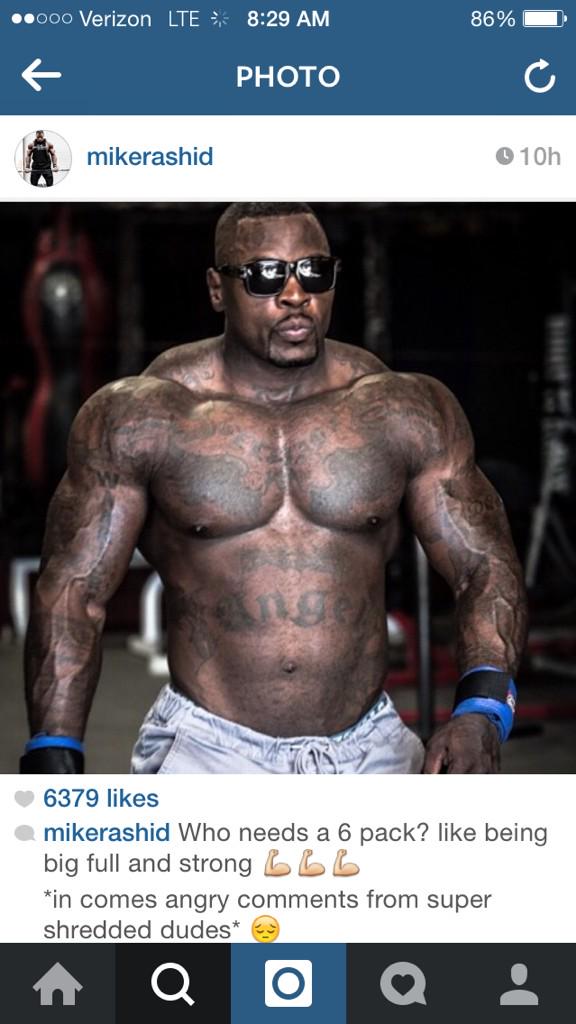 EliteFitnessLab's tweet image. This is why @mikerashid7 is the man!