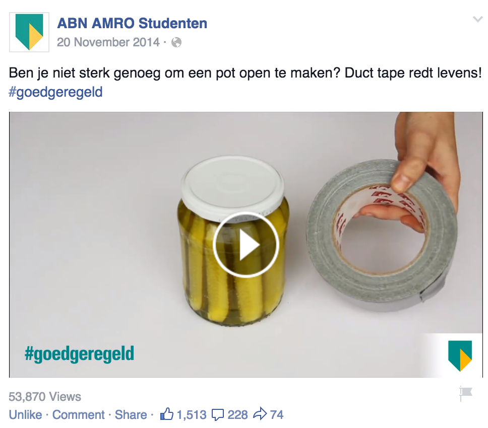 sanneheerink's tweet photo. Hoe @ABNAMRO haar studenten fanbase op FB en Instagram verdubbelt met curatie &amp; influencers http://t.co/4RmwHu8SZT http://t.co/wEdIhY0cVa