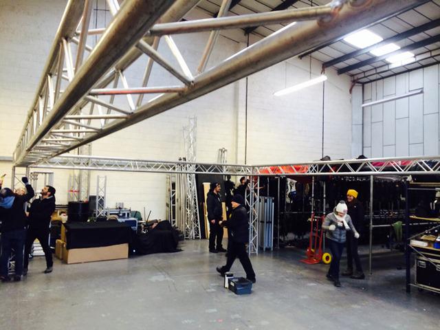 BlueparrotEvent's tweet photo. Students from the Edinburgh Lighting and Sound School start their Car Launch Project at BlueParrot HQ this week http://t.co/3yhyE2tTWO