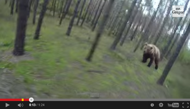 ゆぃ On Twitter 恐怖映像 森のくまさんに襲われる 自転車でクマから逃げる男性の動画が 怖すぎてやばいと話題にｗｗ これ絶対ちびるｗ 怖すぎｗ 結構グロいので 覚悟してご覧ください Http T Co 3vn3c5lnfk Http T Co Wkhjki7dka