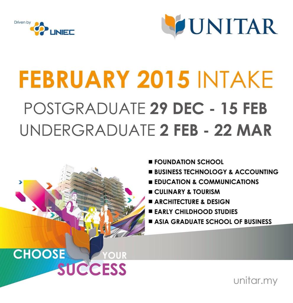 UNITARofficial's tweet image. Hey everyone, check this out and take your pick!  #unitarinternationaluniversity #februaryintake