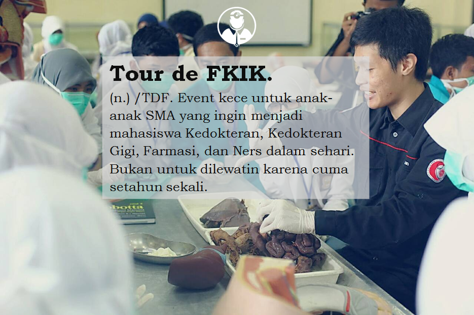 Rasain asiknya jd anak KU, KG, Farmasi, Ners dalam sehari
More info 
Cek Fav <a href="/tourdeFKIK/">Tour de FKIK UMY2017</a> 
CP 085600026399/08569843423