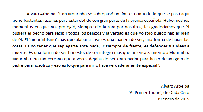 JonhyRuiz4's tweet photo. “@esttoper: Álvaro Arbeloa, sobre Mourinho y el mourinhismo. http://t.co/hX8nzZNngf” I❤️MOU @MatiGol_2