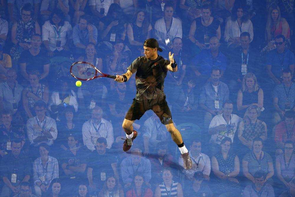 AustralianOpen's tweet photo. A massive thank you to the 20,187 in attendance for the night session - a 1st Tuesday night record at the #ausopen http://t.co/2dcJgsYcW9