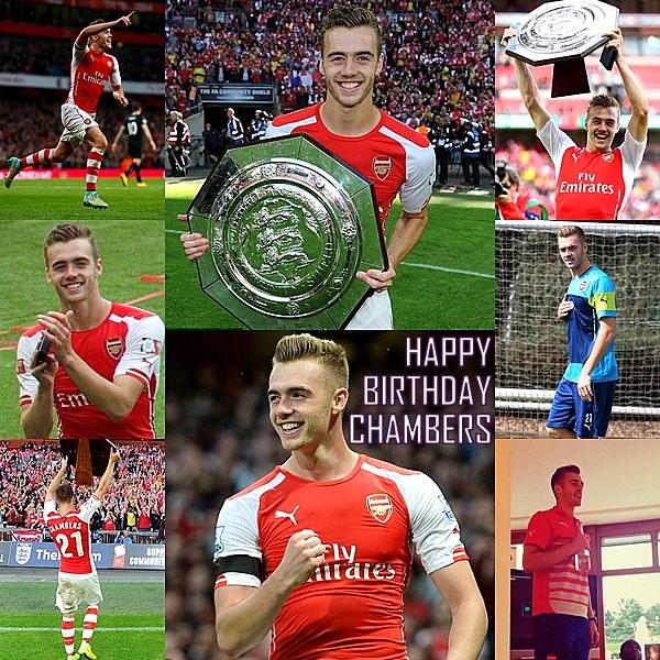 Happy 20th Birthday Calum Chambers. 