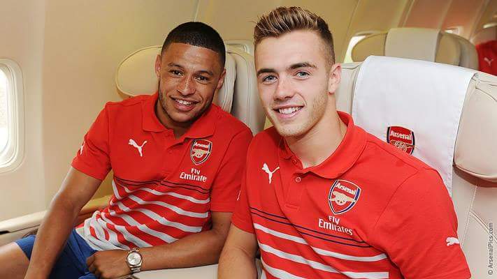 Congratulations and happy 20th birthday ,Calum Chambers ! 