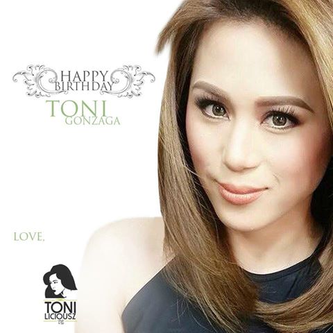 Happy Happy BirthDay TONI GONZAGA  :) 
MBTC <3 