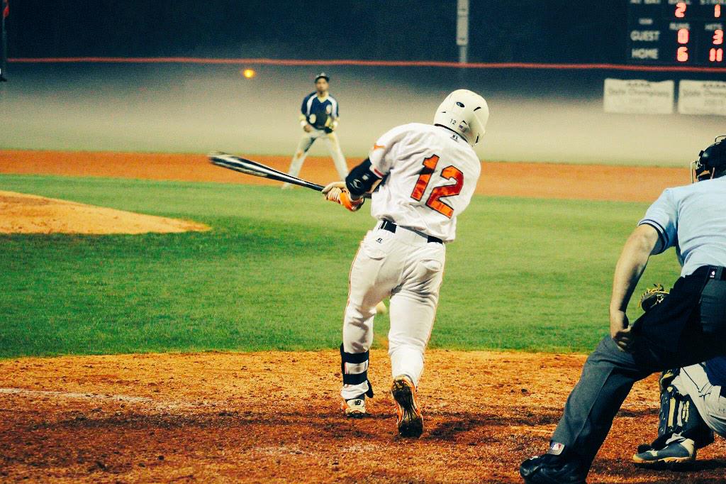 Maciejewski24's tweet photo. Countdown to 2015: 12 days!  Current MAV outfielder, and Lenoir Rhyne commit Justin Dean!  #FogGame http://t.co/GYNTmexTVA
