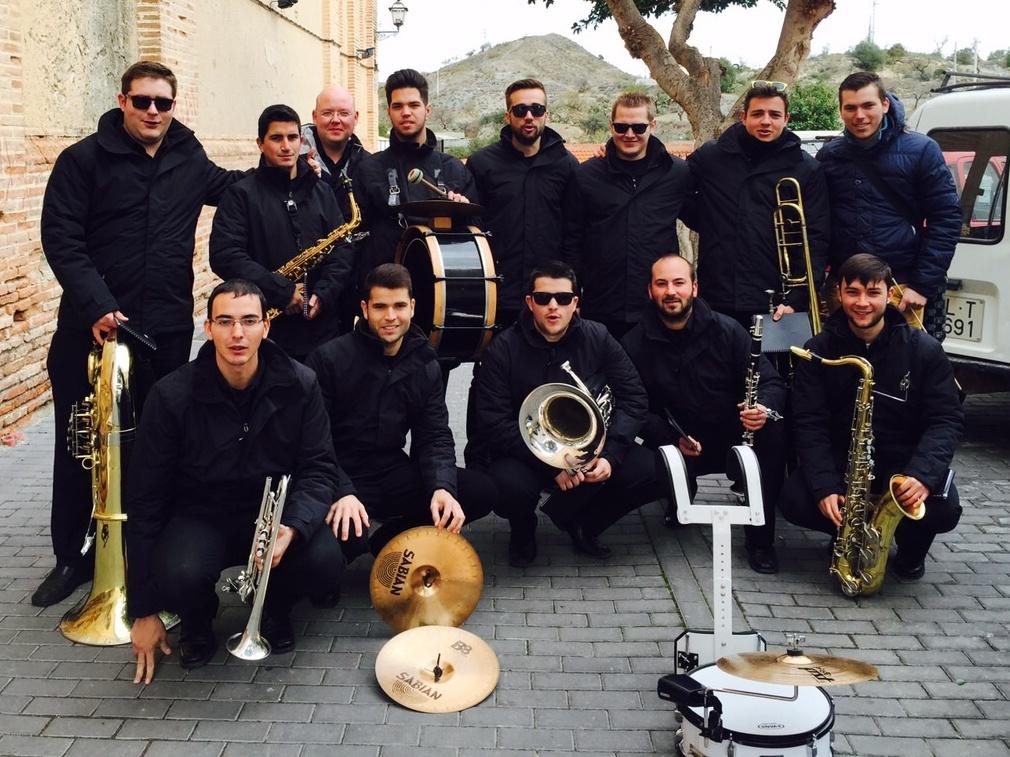 Juaraguinos's tweet photo. Preparados para tocar en Lubrín!!! http://t.co/BZZj3v70ED