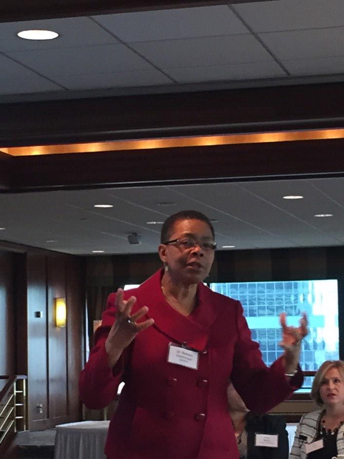 denisebuchman's tweet photo. Talking #heart health for #women #Baltimore Dr Barbara Hutchinson with @kathieokun34 #centerclub #WIB Lunch http://t.co/hNMloRwKW2