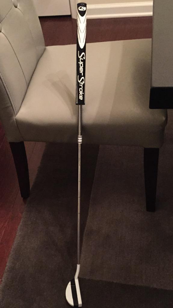 ScottMCusack's tweet photo. Newest addition to the bag! #versa9
@SuperStrokeGolf @odysseygolf http://t.co/jS3s6RHaXu