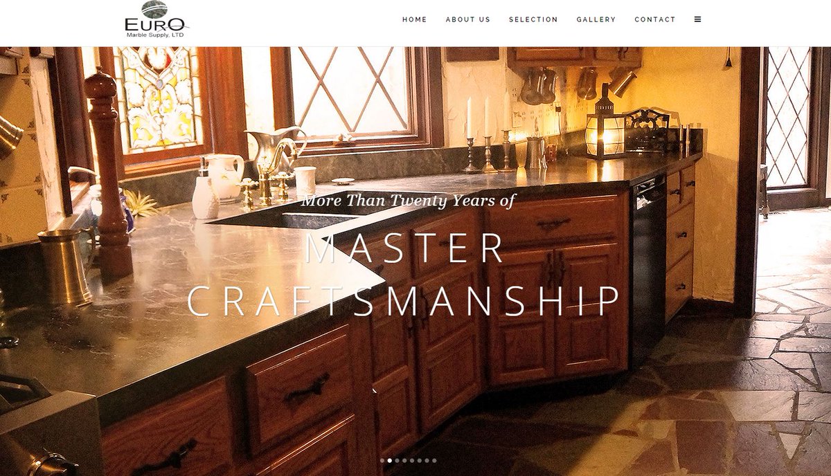 Our new website is finally complete! Please visit: euromarblesupply.com if you haven't already! New photos!