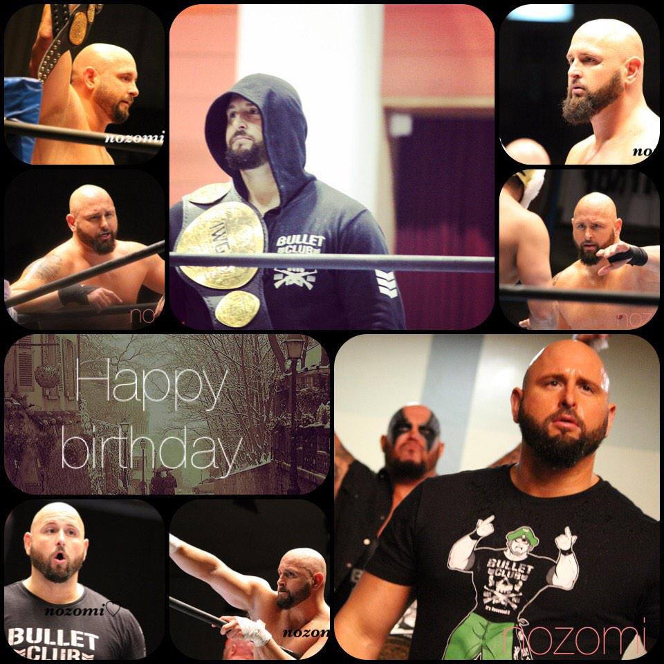 Happy birthday Karl Anderson.
I thank for having been able to come across BULLETCLUB because there was you.thank you. 