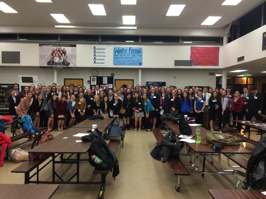 arapahoefbla's tweet photo. Districts #fblaislyfe http://t.co/ibXt0DR2Mv