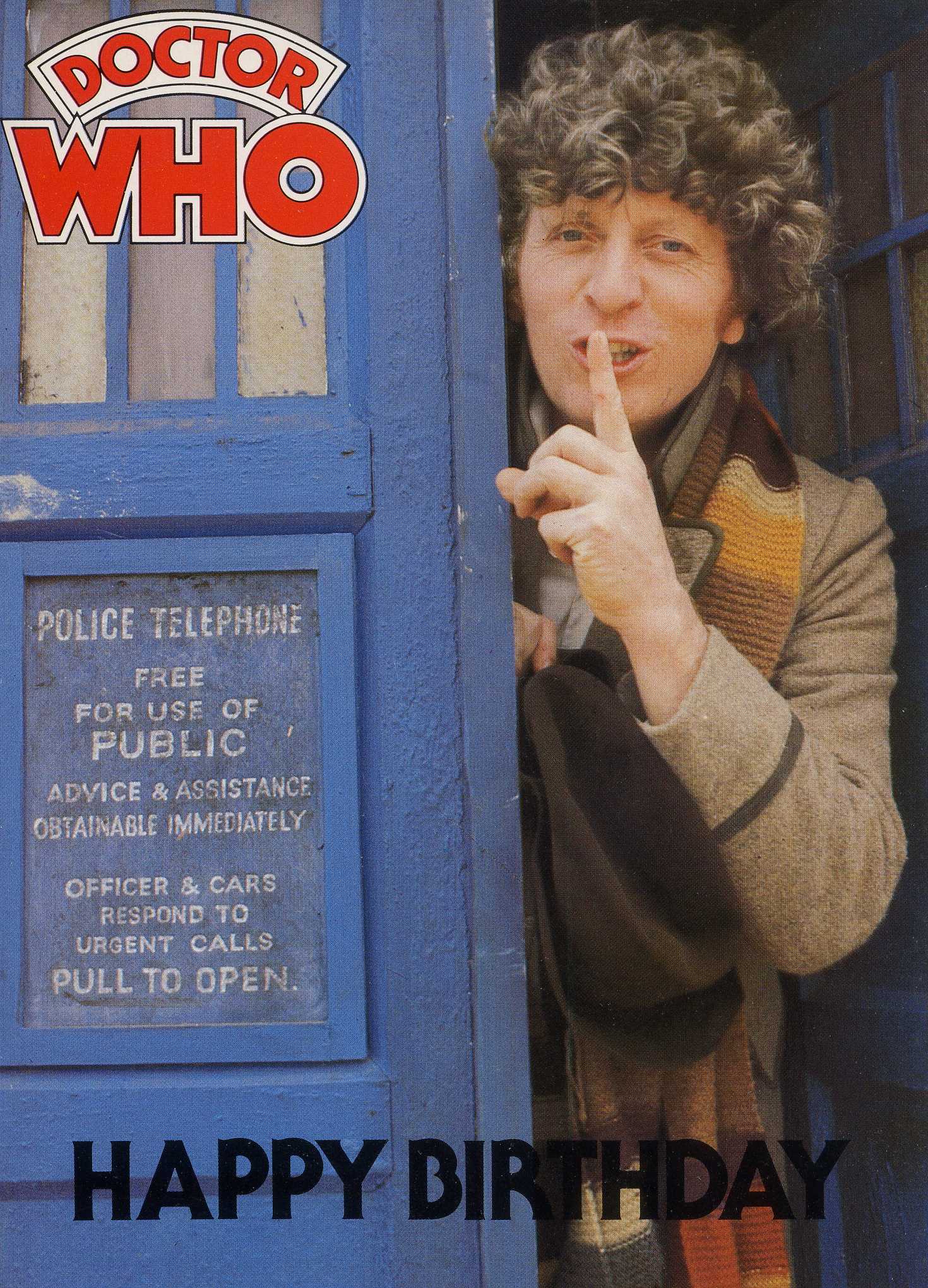 Happy 81st Birthday to the one and only Tom Baker! 