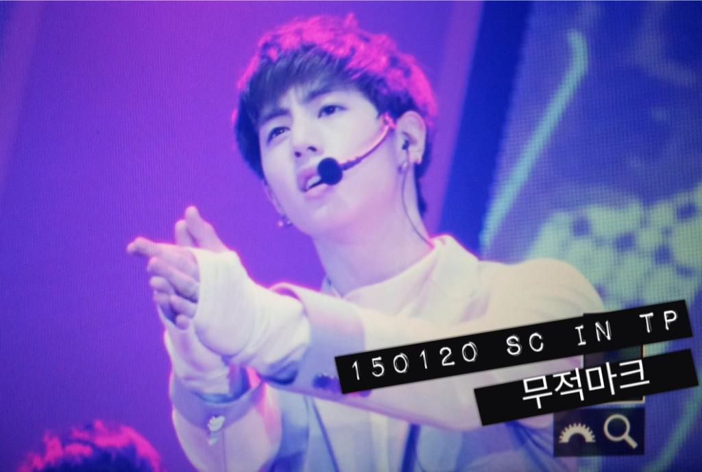 invincible9394's tweet photo. 150120 showcase in Taipei 프리뷰3 #갓세븐 #마크 #Mark http://t.co/b42II84hiq