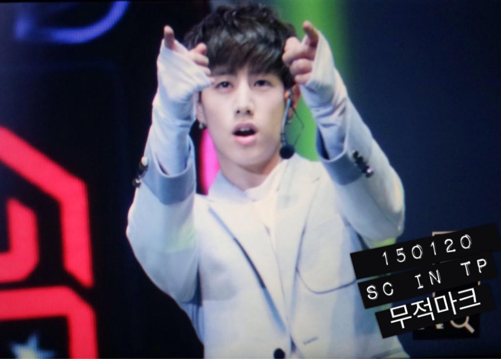 invincible9394's tweet photo. 150120 showcase in Taipei 프리뷰3 #갓세븐 #마크 #Mark http://t.co/b42II84hiq