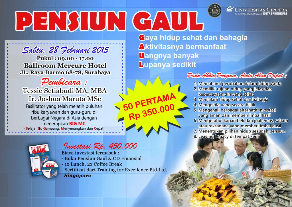 ayudwirin's tweet photo. Mari bergabung bersama kami dalam pensiun gaul. Sangat bermanfaat untuk investasi di hari tua. UC -Salam Entrepeneur http://t.co/VPnBnrnmLK