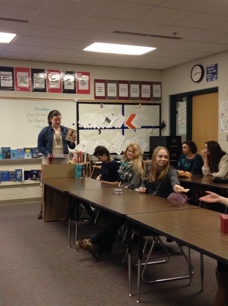 MsMartinEHS's tweet photo. Advanced Expos students being awesome and sharing who they are! #DoctorWho #rubikscube #ed500ab http://t.co/CIyVOSFyKa