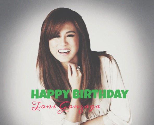 Before the day ends... Happy Birthday to our beloved Toni Gonzaga!!!!      | Celestine Day 