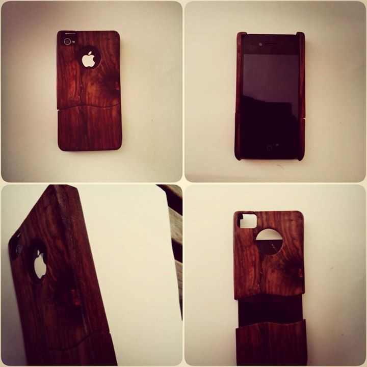 Wood case for Iphone 4G/S, Price : 150K. Wanna?? just DM. For other model / type request first... :)