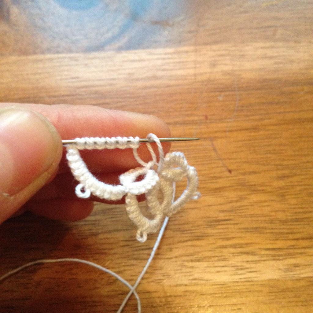 TallFoxDot's tweet photo. I'm holding a #Needle #Tatting session this wednesday in #Sittingbourne at #workshop34 6.30-8.30pm #textiles #lace http://t.co/wVVW4zPJlD