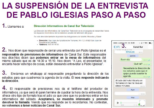 PODEMOS's tweet image. Aunque sigan utilizando los medios públicos a su servicio, nosotros seguiremos explicando lo que ocurrió: