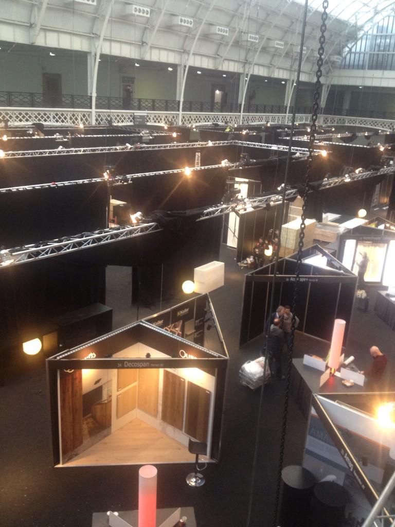Build up A@W at Olypmia London! Nice!