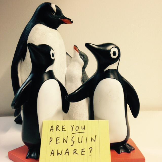 PenguinUKBooks's tweet image. Well, are you? #PenguinAwarenessDay
