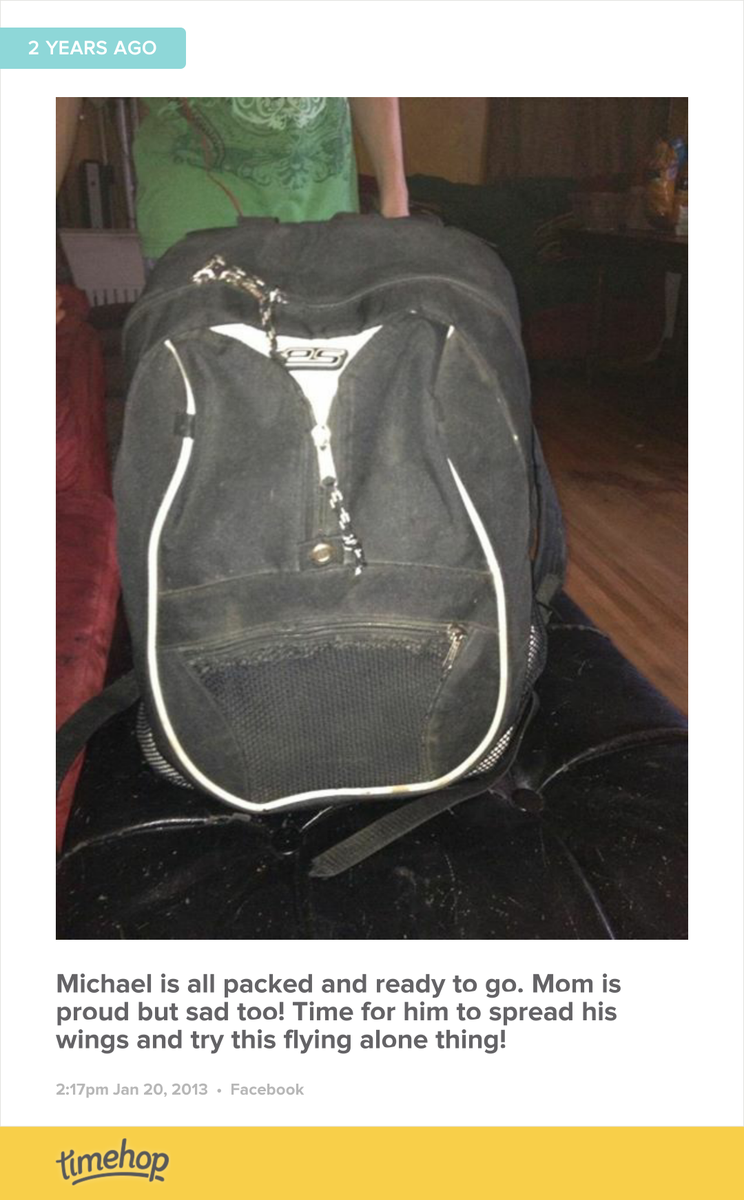 KatWil's tweet photo. Maybe this is why I am a little sad this week. Two years ago!  http://t.co/v5u9hnV6Qq http://t.co/H7V9oFqIit