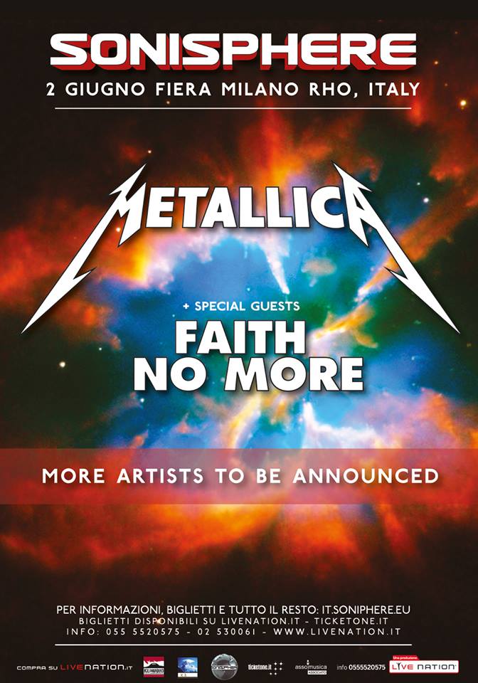 Metallica's tweet photo. Italy!  See you on June 2 in Milan for @Sonisphere! http://t.co/H2qc6v6YDE http://t.co/T1Tyy19xoa