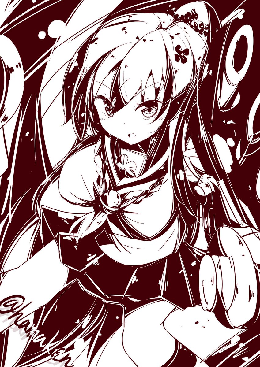武装大和。
#艦これ版深夜の真剣お絵描き60分一本勝負 