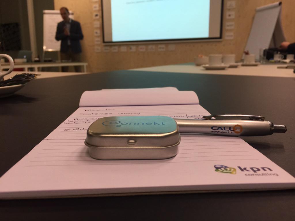 Leuke en inspirerende #workshop gehad van <a href="/MiCTi_BV/">MiCTi BV</a> met <a href="/Call2/">Call</a> #KPN
