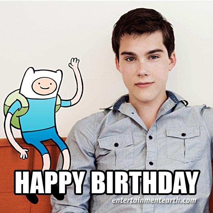 Happy 22nd Birthday to Jeremy Shada of Adventure Time! Shop Collectibles:  