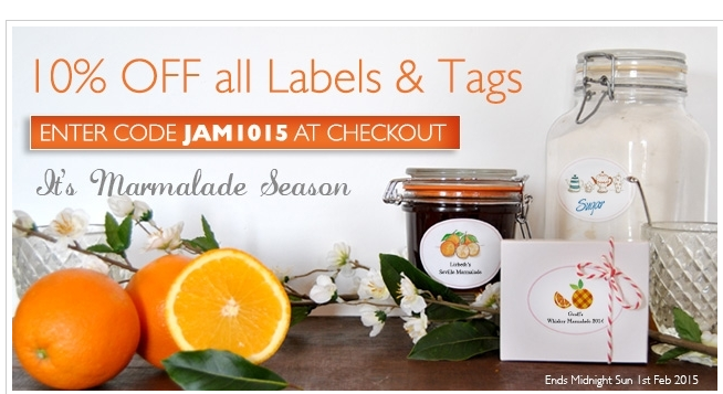 HoneyTreeLtd's tweet image. 10% off all personalised labels and tag orders #Marmalade Season #Paddington #CreativeCooks ow.ly/HDQ2S