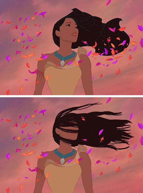 디즈니 공주 헤어 현길에선