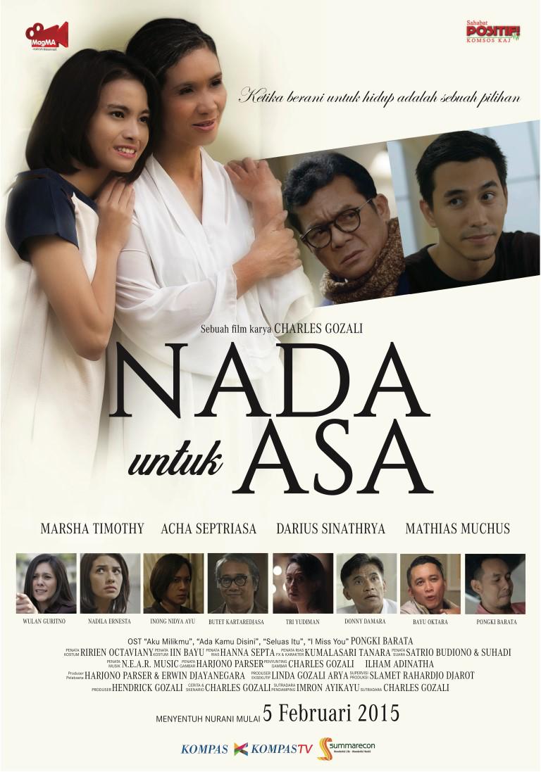 cinema21's tweet photo. NADA UNTUK ASA (Marsha Timothy &amp; Acha Septriasa) tayang besok di bioskop. Detail film http://t.co/zFIXc8nhUA http://t.co/jJ7LrgkAkO