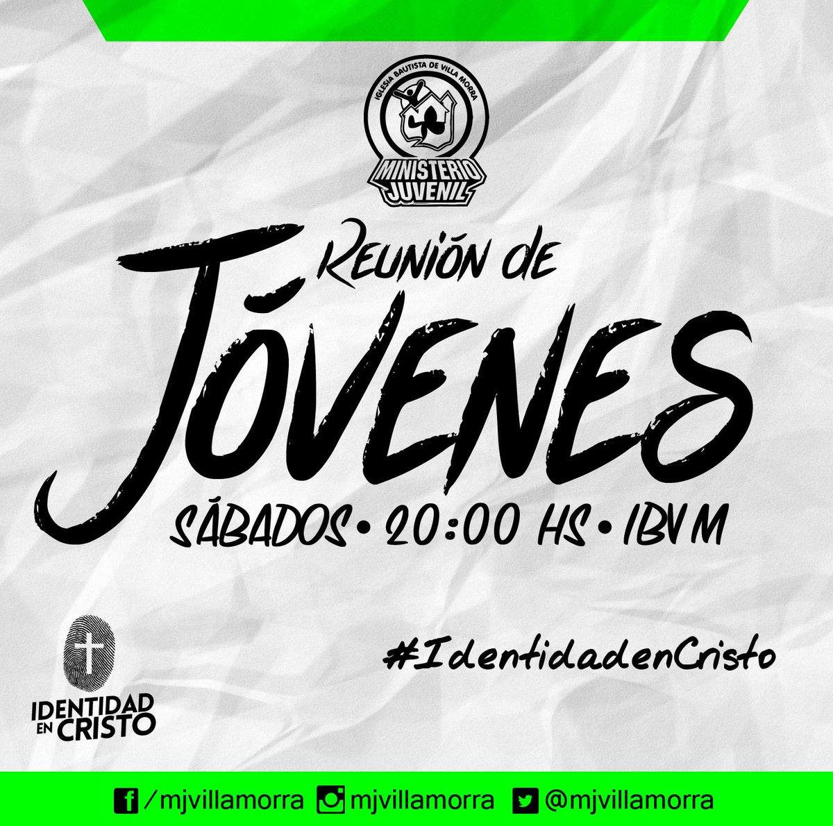 mjvillamorra's tweet photo. Sábado/20 Hs./IBVM Te esperamos! http://t.co/KgM8mfsJoA