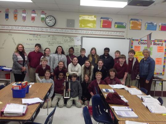 bdsharp1's tweet photo. Mrs. Caffman's class wins REL's Boxtops for Education contest for January.  Congratulations ! http://t.co/AkhxzeEUJl