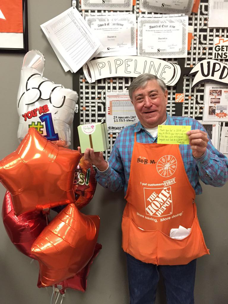 Shout out to Bob in D70, #2 in sales, and 4th in district!@mlindsey1223 <a href="/Blake2S/">Robert Blake</a> <a href="/THDSpecialtyOps/">THD Specialty Selling</a>