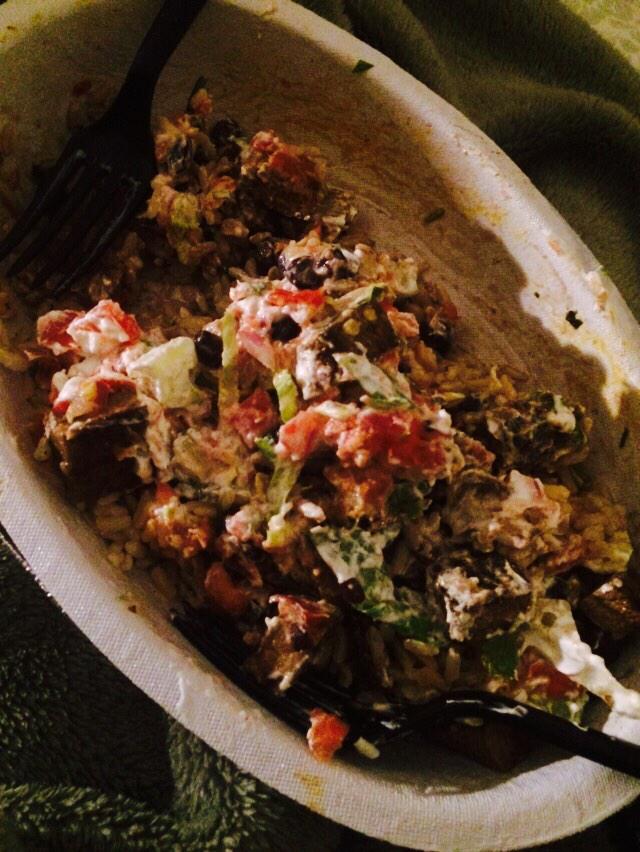 sp3598's tweet photo. Nothing satisfies  hunger In a better way then chipotle #food love http://t.co/graMtYf9Oj
