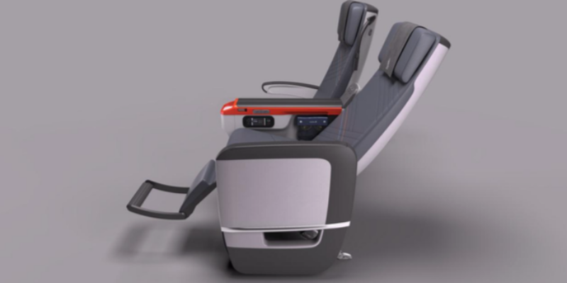 skift's tweet image. Singapore Airlines Debuts New Premium Economy Class  skft.it/1HVJXf6 by @designerjet