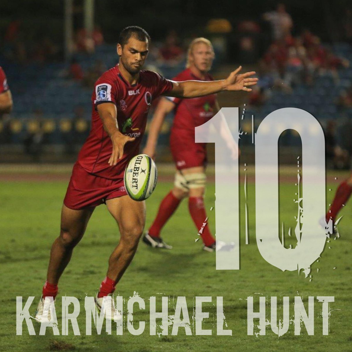 Reds_Rugby's tweet photo. .@karmichaelhunt is set to start at flyhalf for the Reds this Friday against @crusadersrugby: http://t.co/t40F2Sre0Y http://t.co/9VyYLZZprk