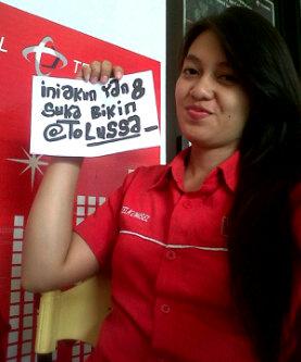 Ini akun <a href="/ToLussa_/">OrangGalaunyaMakassar</a> yg suka bikin lussa followersnya ! Adama lg haha