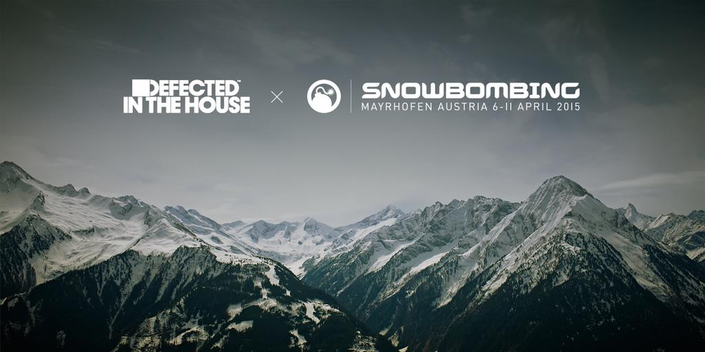 DefectedRecords's tweet photo. Defected x @Snowbombing 2015, full line-up announcement coming this week: http://t.co/yPvEJiMXYQ http://t.co/PWl8525mnL
