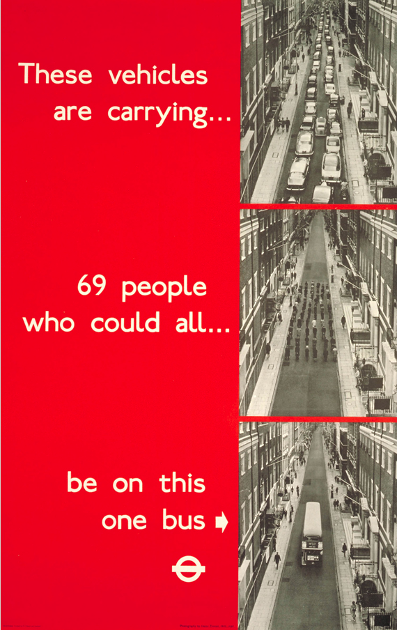 is_hse's tweet photo. #ist719 @JeffHemsley Precise compelling viz why public transp.is better than cars. Trick: contrast in num of vehicles http://t.co/ESUarpm8hq