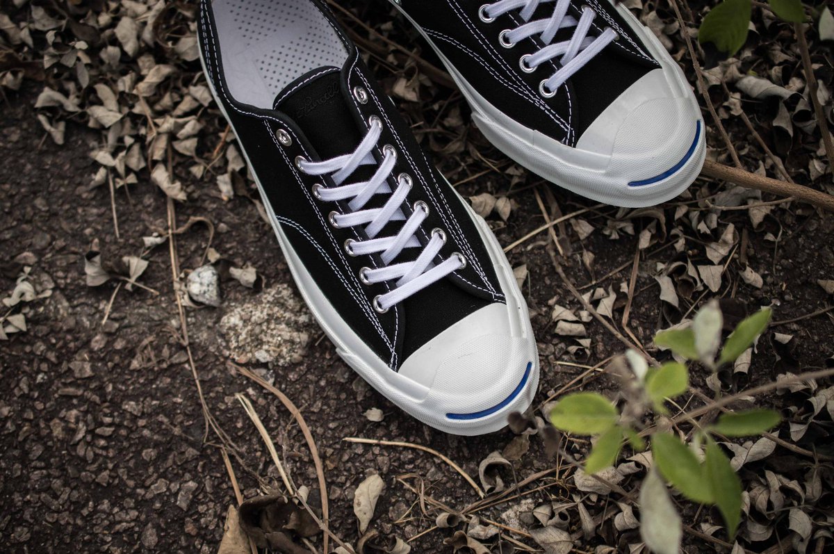 converse jack purcell signature ox black