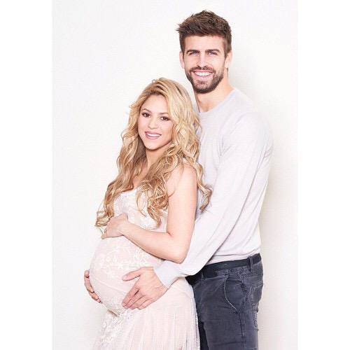 Happy birthday to Shakira and Gerard Pique!!! The perfect family <3 Keep staying happy 